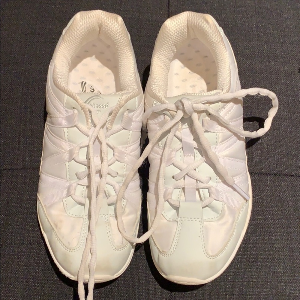 white cheer shoes